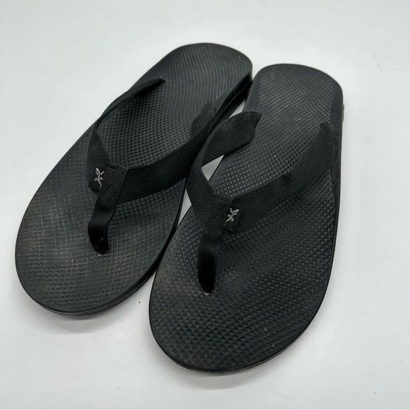 Chaco Other - Chaco Flip Flops Mens 15 Black Slip On Toe Thong Sandals Beach Water Shoe Summer